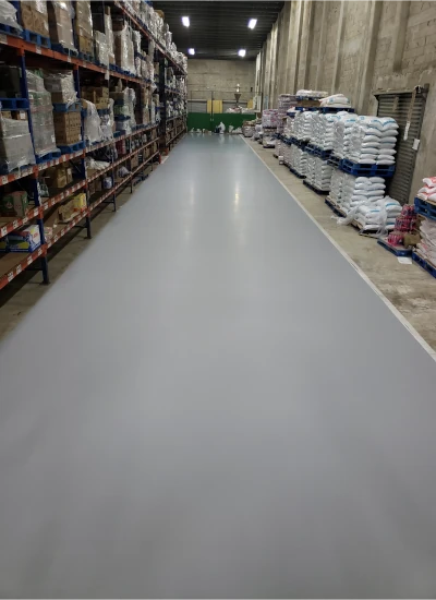 Piso uretano cementicio instalación
